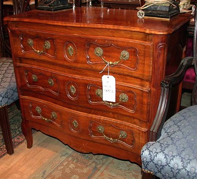 Lot 197 - Provincial Louis XV Style Fruitwood Commode