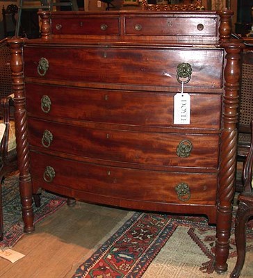 Lot 206 - Victorian Mahogany Chest of Drawers