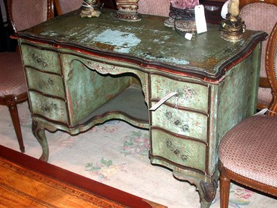Lot 216 - Georgian Style Painted Dressing Table