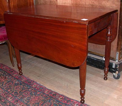 Lot 236 - Regency Style Mahogany Drop Leaf Table