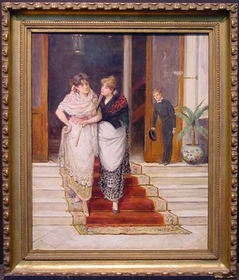 Lot 91 - Jose Alarcon Suarez Spanish, 19th/20th century...