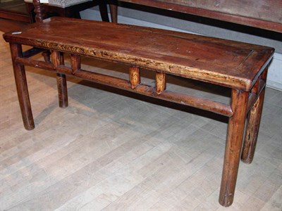 Lot 278 - Chinese Elm Low Table