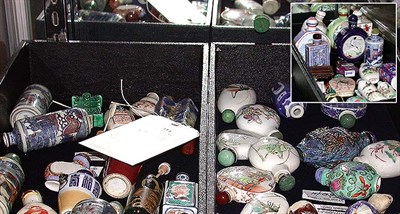 Lot 311 - Group of Chinese Porcelain Snuff Bottles and...