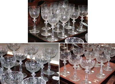 Lot 191 - Miscellaneous Group of Colorless Cut Glass...
