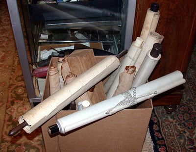 Lot 300 - Twelve Asian Scroll Paintings