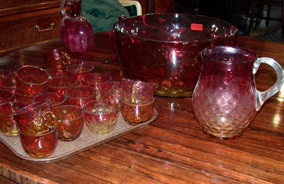 Lot 448 - Miscellaneous Group of Amberina and Amberina...