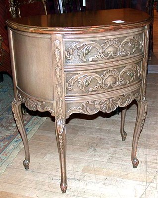 Lot 188 - Louis XV Style Painted Side Cabinet