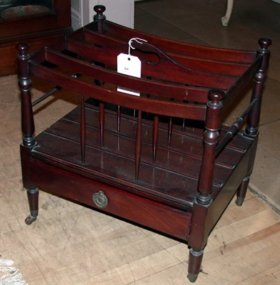 Lot 240 - Georgian Style Mahogany Canterbury