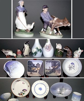 Lot 257 - Miscellaneous Group of Danish Porcelain...