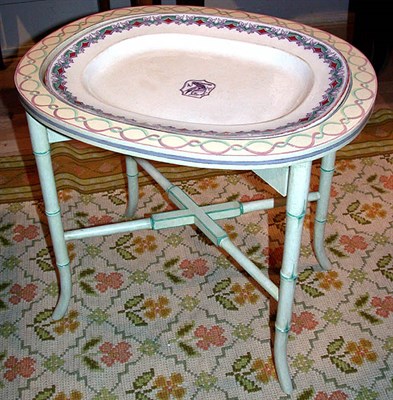 Lot 321 - Masons Ironstone Platter on Stand