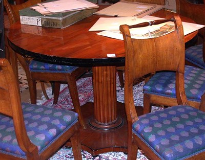 Lot 322 - Biedermeier Birch Center Table