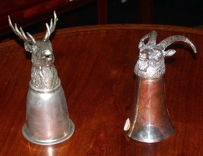 Lot 331 - Miscellaneous Group of Silver Plated Figurual...