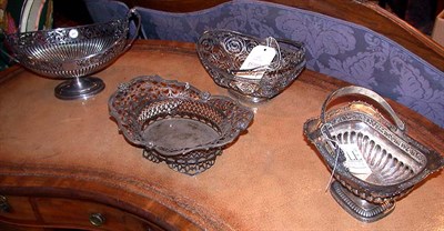 Lot 355 - Group of Four Continental Silver, Sterling...