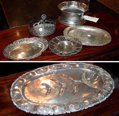 Lot 357 - Miscellaneous Group of Six Continental Silver...