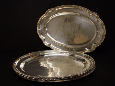 Lot 363 - Group of Five Silver Plated Platters