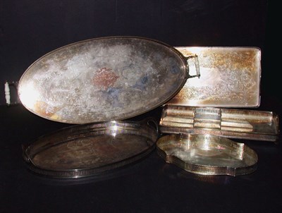Lot 370 - Miscellaneous Group of Five Silver Plated...