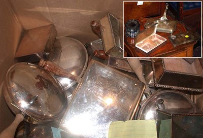 Lot 371 - Miscellaneous Group of Silver Plated Articles...