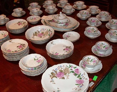 Lot 486 - Continental Gilt and Floral Decorated...