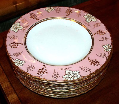 Lot 503 - Set of Eleven Royal Crown Derby Salad Plates