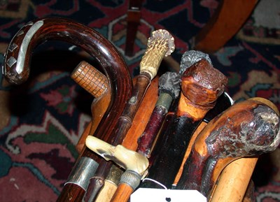Lot 522 - Miscellaneous Group of Canes Approximately...