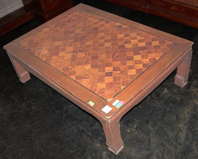Lot 180 - Oriental Style Hardwood Low Table