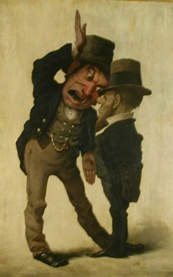 Lot 75 - William Hudson 19th Century A POLITICAL DEBATE...