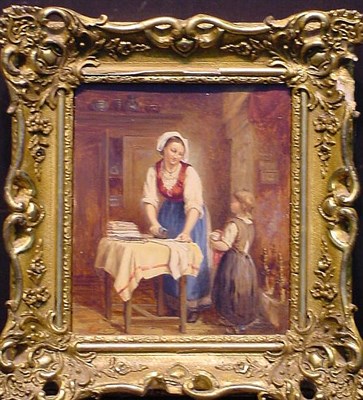 Lot 22 - Leon Emile Caille French, 1836-1907 MOTHER'S...