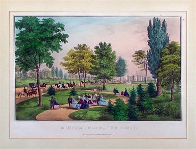 Lot 46 - Currier & Ives, publishers CENTRAL PARK, THE...