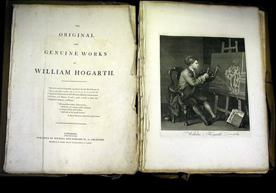 Lot 82 - William Hogarth THE ORIGINAL AND GENUINE WORKS...