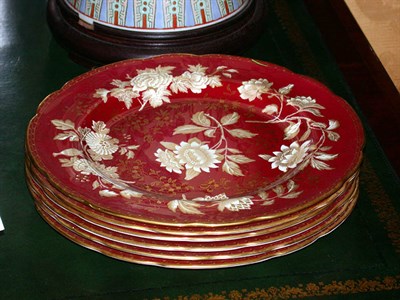 Lot 463 - Set of Twelve Wedgwood Gilt Decorated...