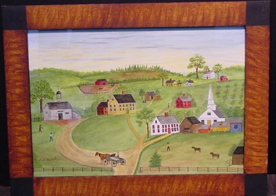 Lot 14 - Evelyn Saczawa Dubiel American, b.1922 AN...