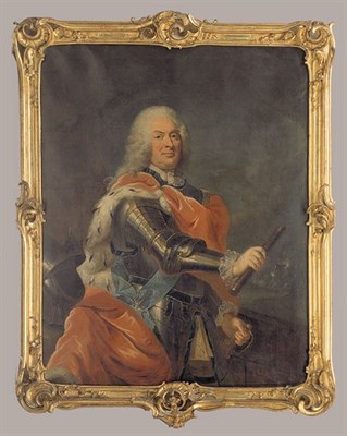 Lot 67 - Studio of Hyacinthe Rigaud PORTRAIT OF A...