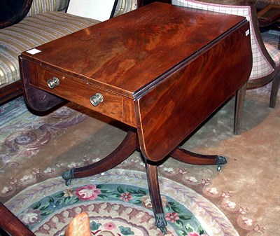 Lot 442 - Regency Style Mahogany Pembroke Table