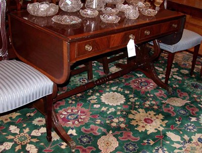 Lot 188 - Regency Style Mahogany Sofa Table