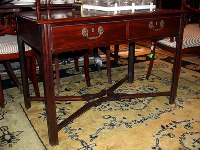 Lot 211 - Late George III Mahogany Serving Table