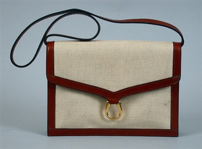 Lot 855 - Lederer Canvas Envelope Bag
