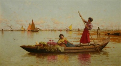 Lot 99 - Walter Blackman 1847-1928 VENETIAN FLOWER...