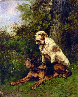 Lot 193 - Charles Olivier DePenne French, 1831-1897...