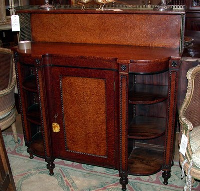 Lot 376 - William IV Burl-Wood Chiffonier