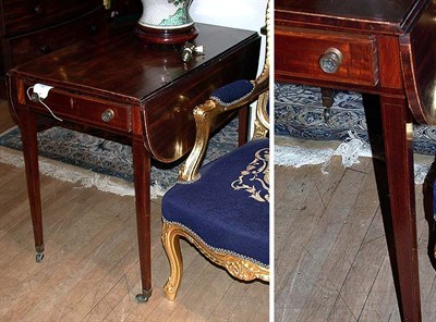 Lot 520 - George III Mahogany Pembroke Table