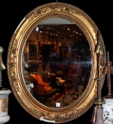 Lot 277 - Victorian Gilt-Wood Mirror