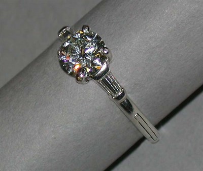 Lot 335 - Diamond Engagement Ring