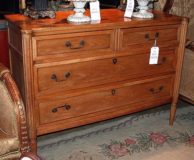 Lot 535 - Louis XVI Style Fruitwood Commode