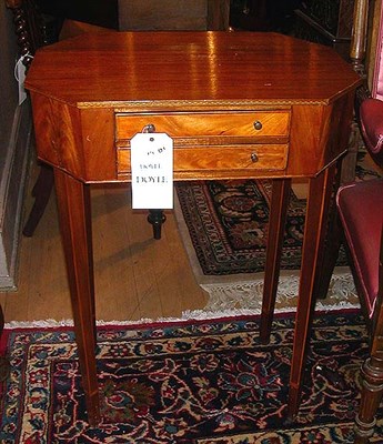 Lot 475 - Georgian Style Mahogany Side Table