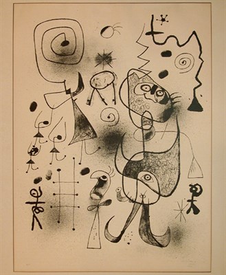 Lot 243 - Joan Miró BARCELONA XXXI (MOURLOT 8)...