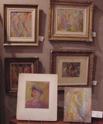 Lot 100 - Eugenie Baizerman American, 1899-1949 FIGURAL...