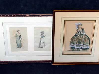 Lot 80 - R. Ackermann, publishers EVENING DRESS...