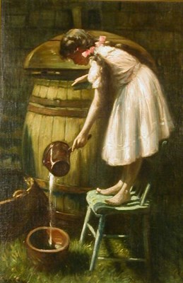 Lot 74 - Harry Herman Roseland 1867-1950 THE OLD RAIN...