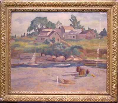 Lot 30 - Samuel Halpert American, 1884-1930 COUNTRY...