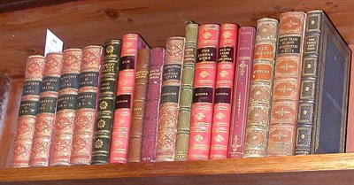 Lot 469 - [BINDINGS] Group of 16 8vo vols. bound in full...